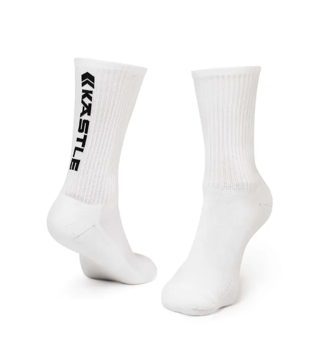 k-stle-white-socks-tennissocken-unisex image 1