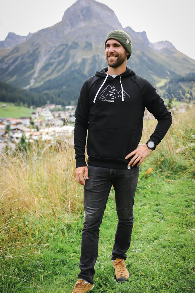k-stle-hoody-mountain-men-kapuzenpullover-schwarz image 5