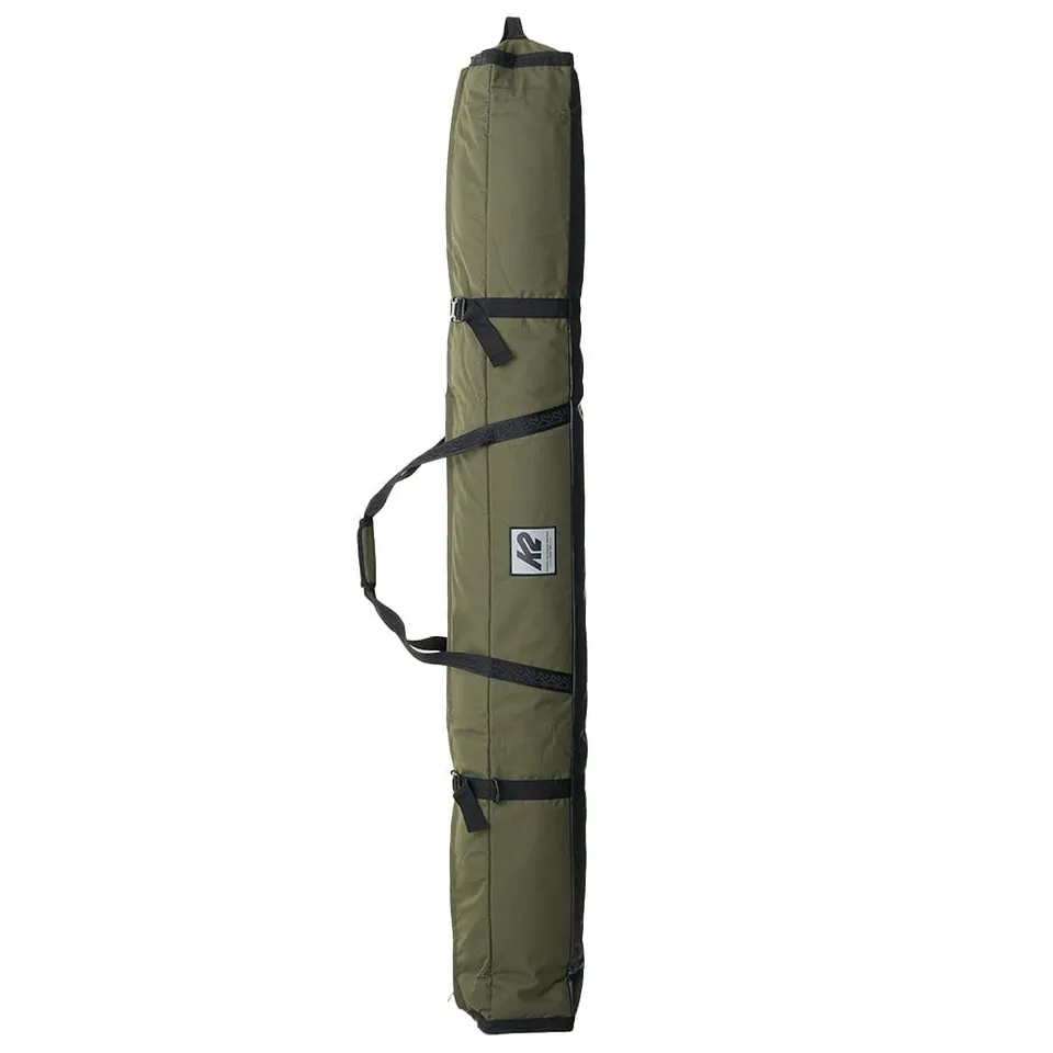 k2-double-padded-ski-bag-skitasche-mlt-green-195-cm image 1