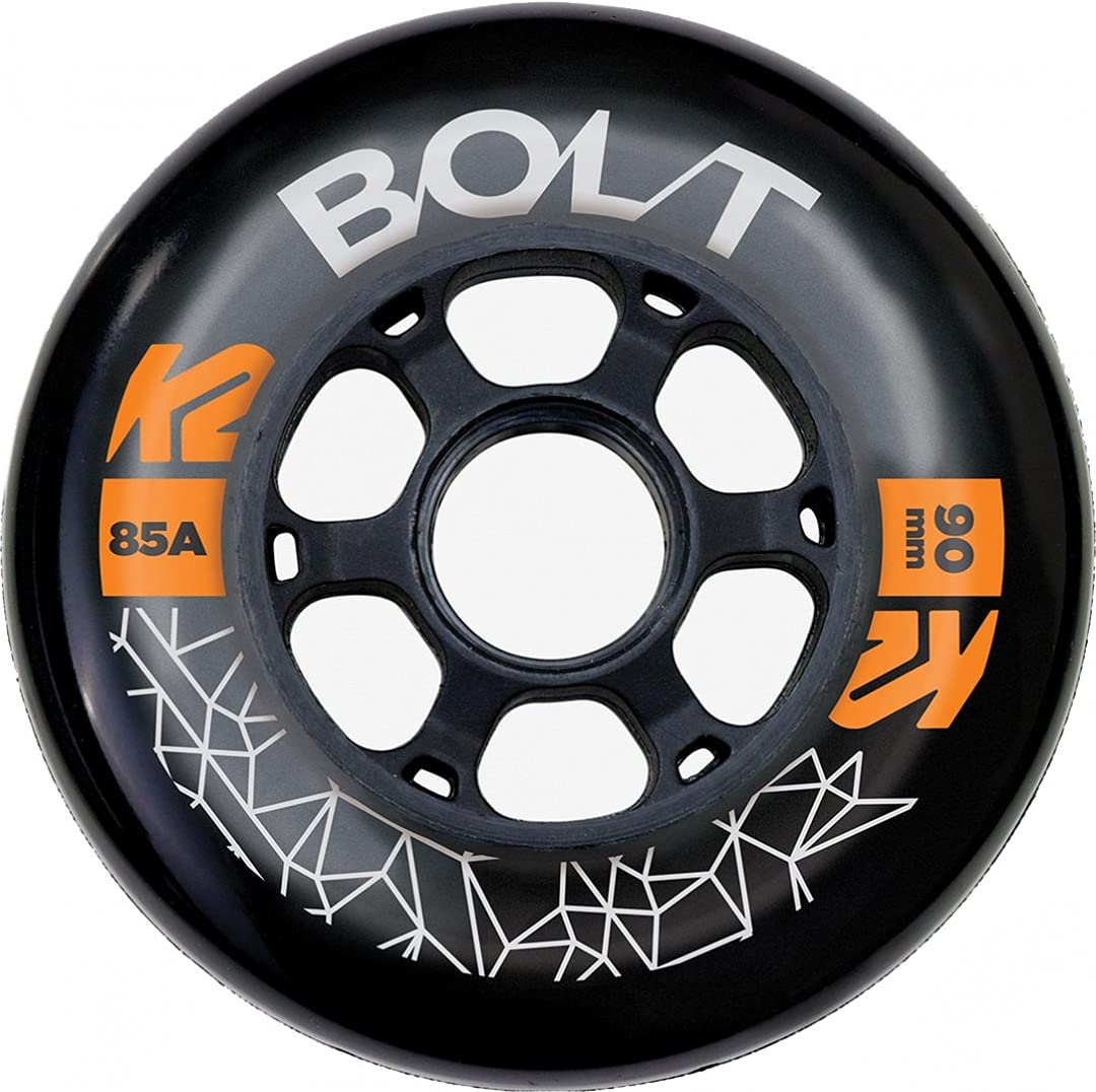 k2-bolt-90-mm-85a-inline-rollen-8er-pack-mit-ilq-9 image 2