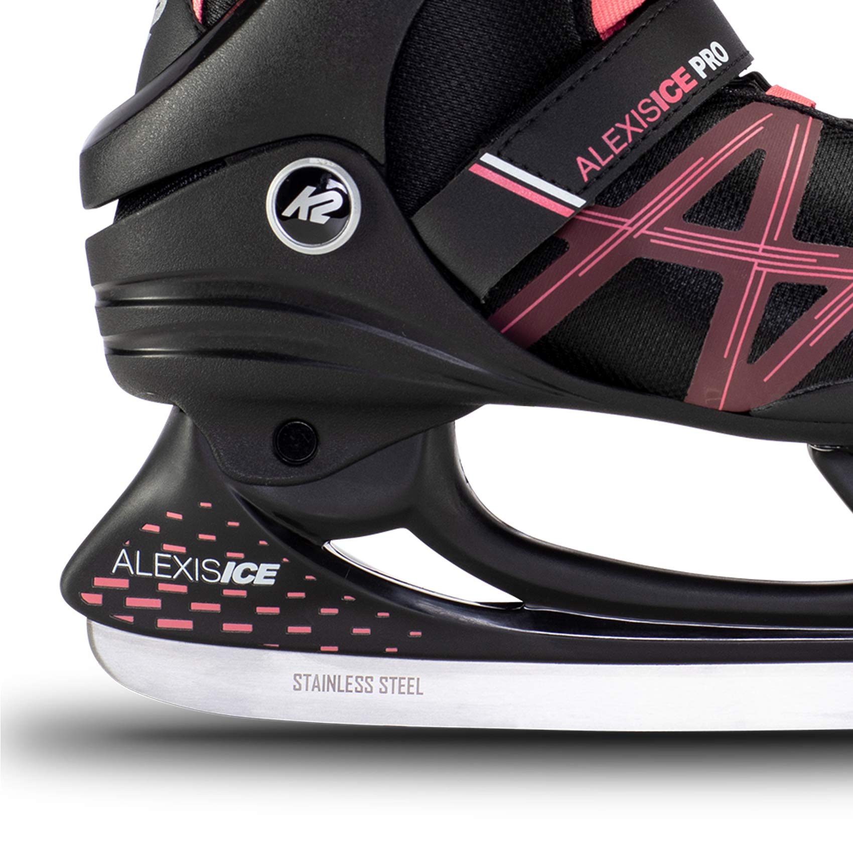 k2-alexis-ice-pro-damen-schlittschuhe-schwarz-rosa-eu-37 image 4