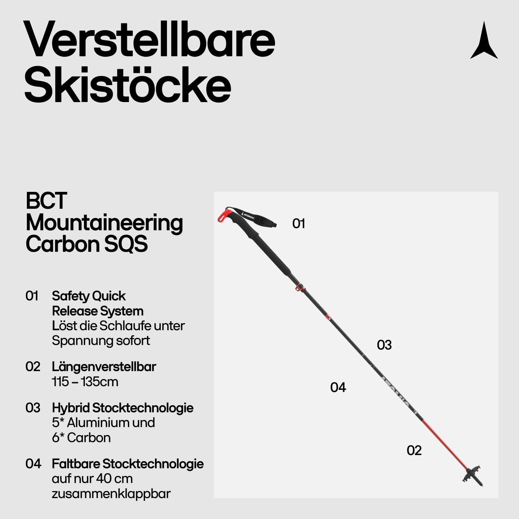 atomic-bct-mountaineering-touren-skistock-115-135-cm image 2