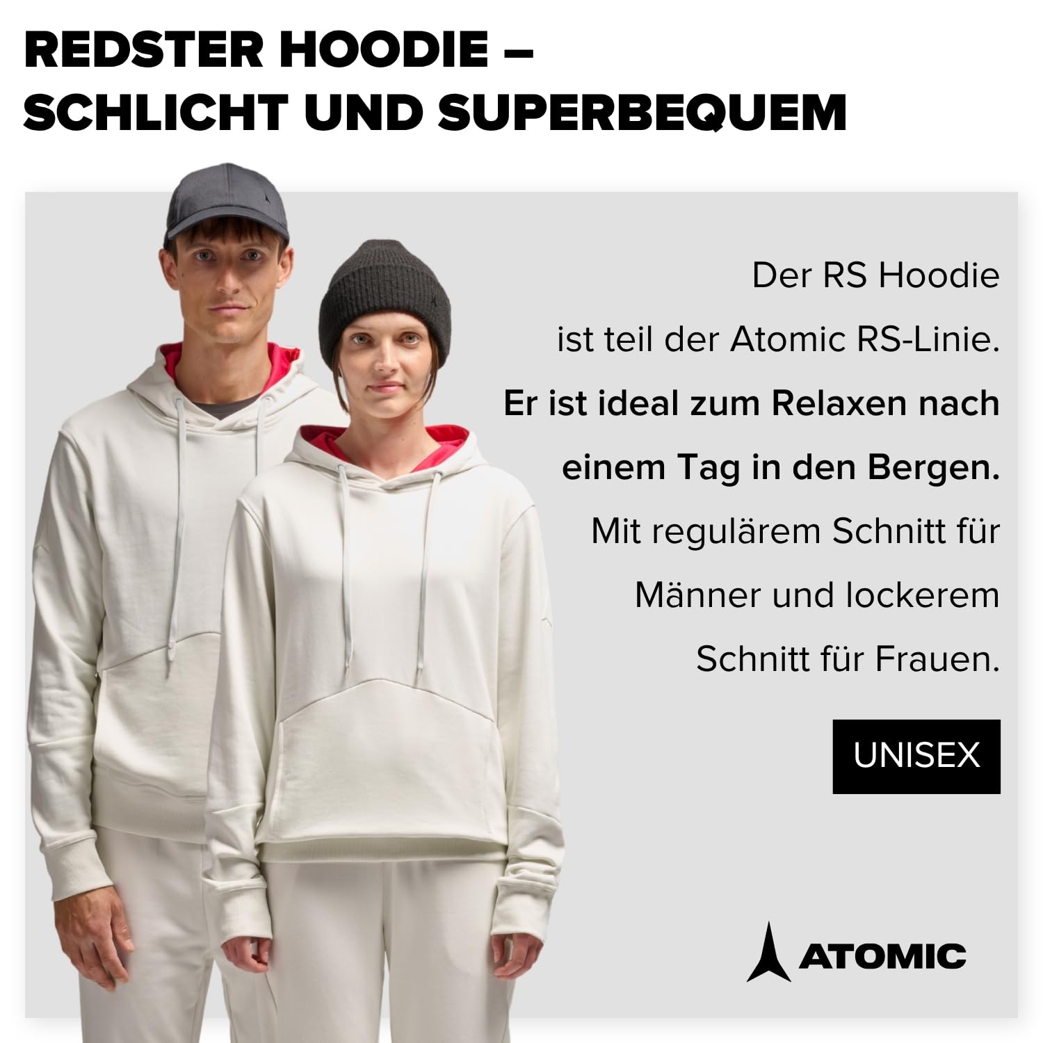 atomic-redster-hoodie-unisex-kapuzenpullover-aus-bio-baumwolle image 3