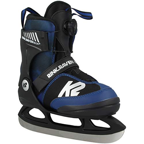 k2-rink-raven-boa-kinder-schlittschuhe-schwarz-verstellbar image 3