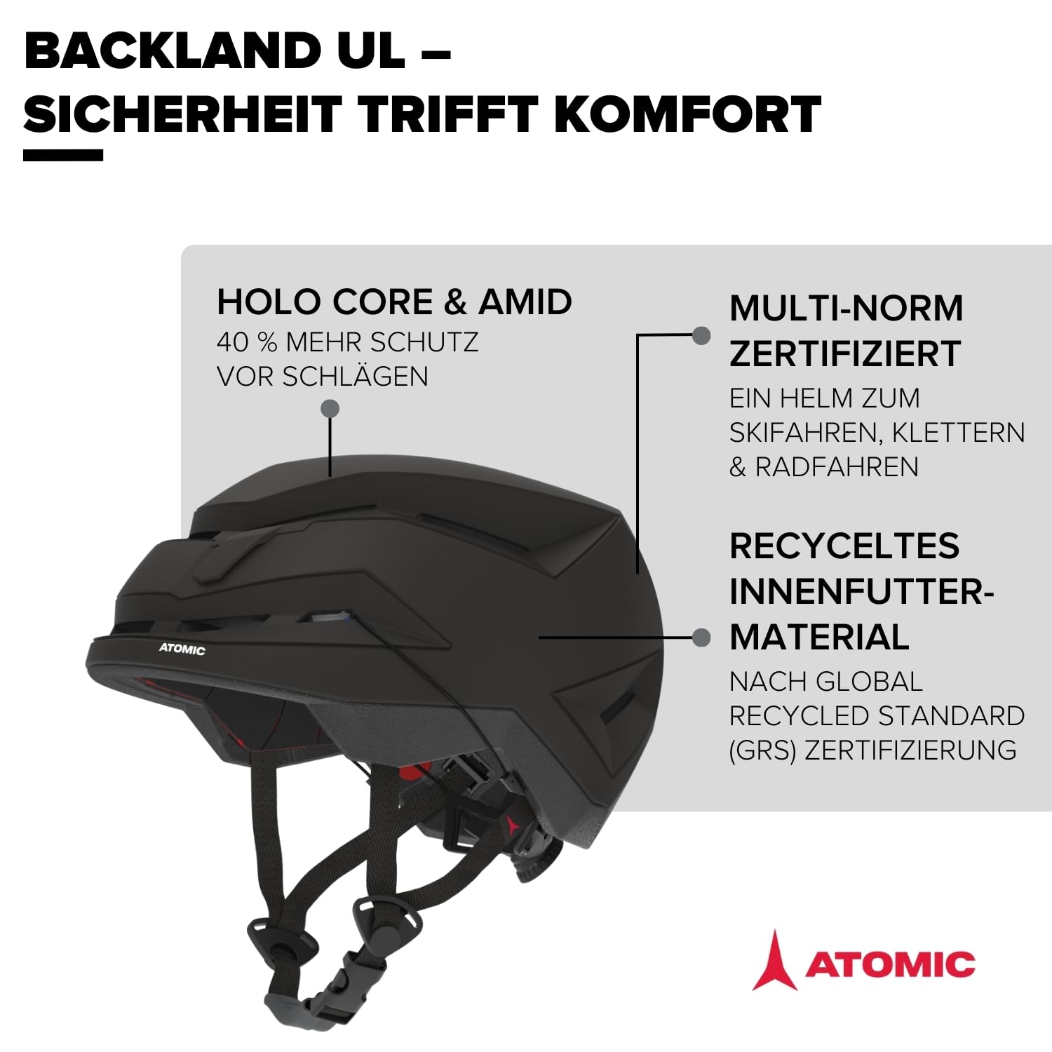 atomic-backland-ul-skitourenhelm-skihelm image 2