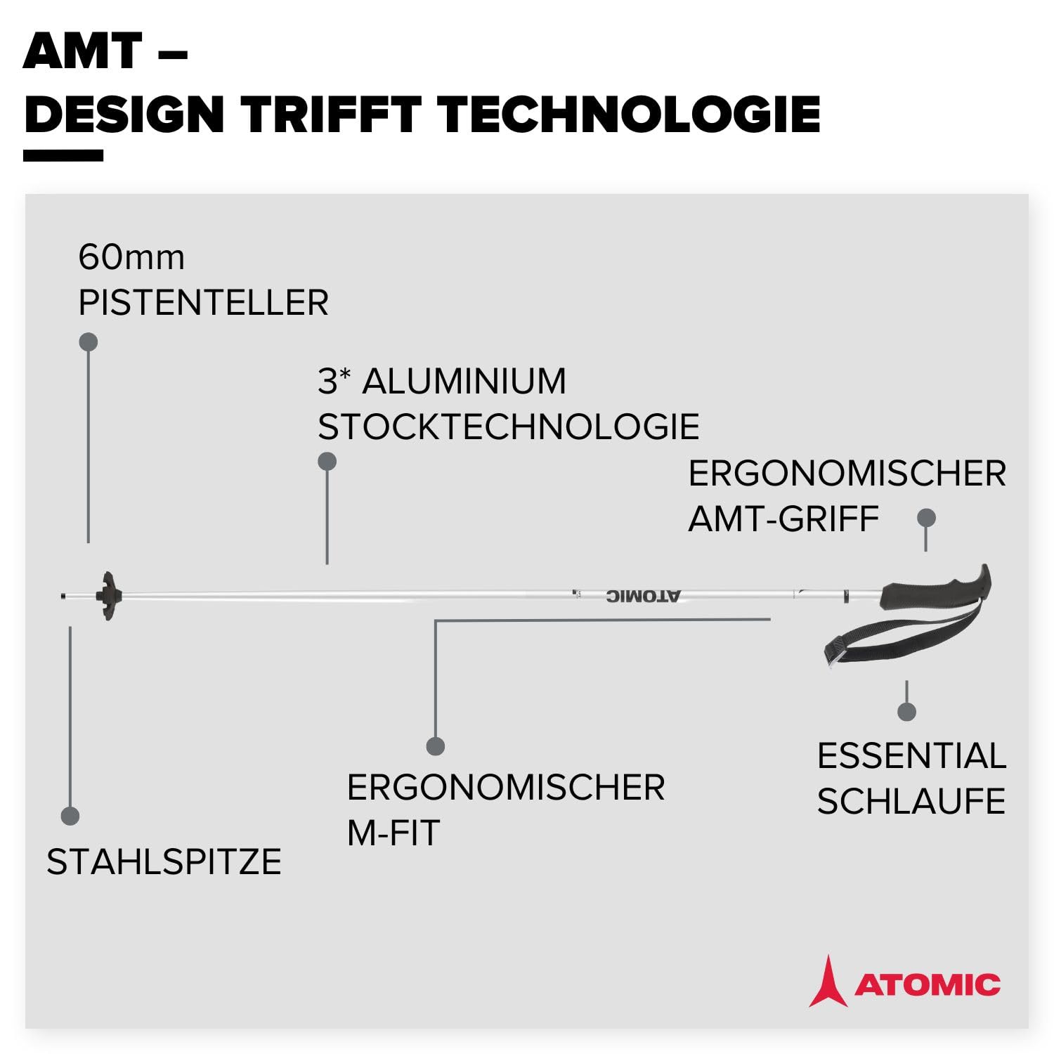 atomic-amt-skist-cke-3-aluminium-pisten-skistock-mit-60-mm-teller image 2