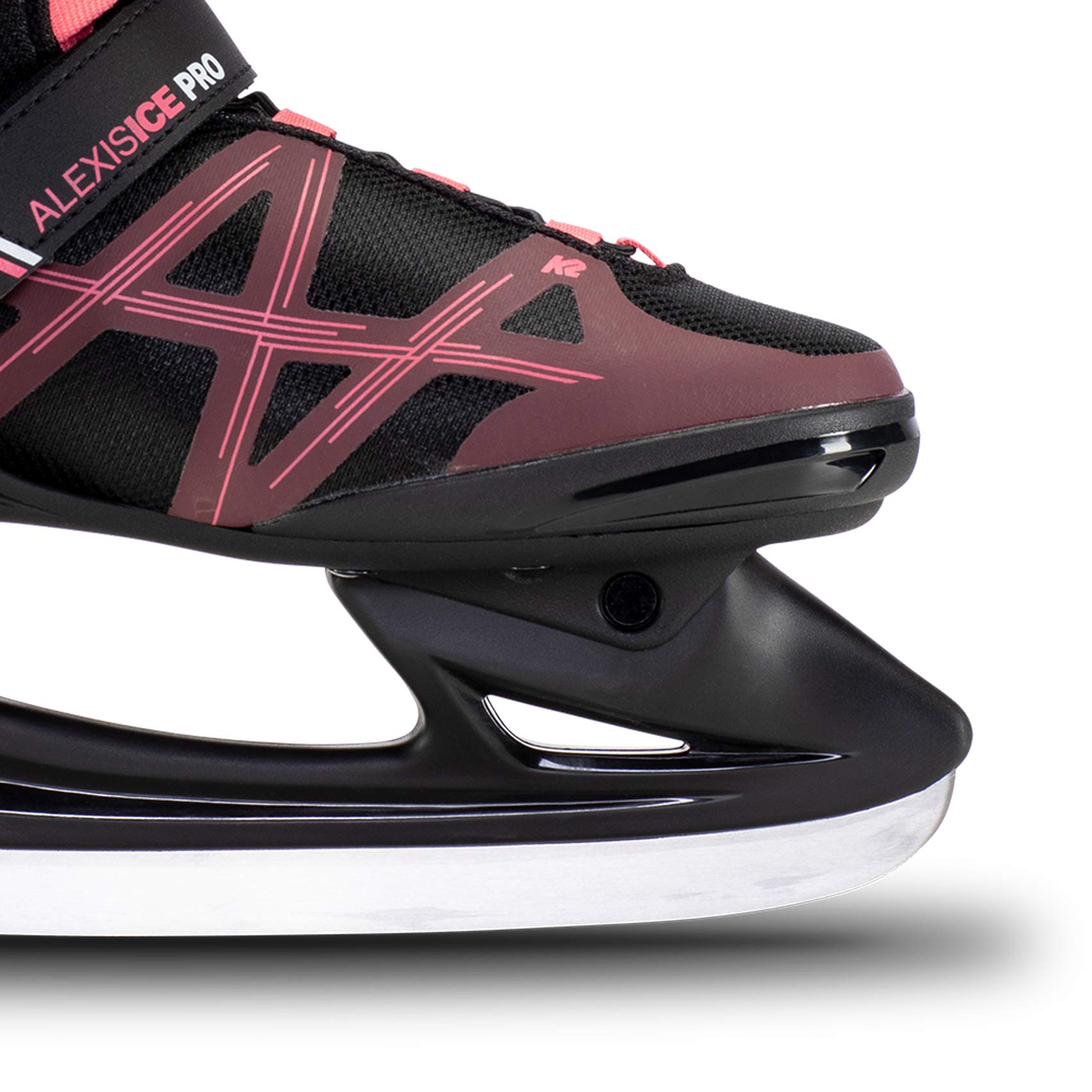 k2-alexis-ice-pro-damen-schlittschuhe-schwarz-rosa-eu-37 image 5