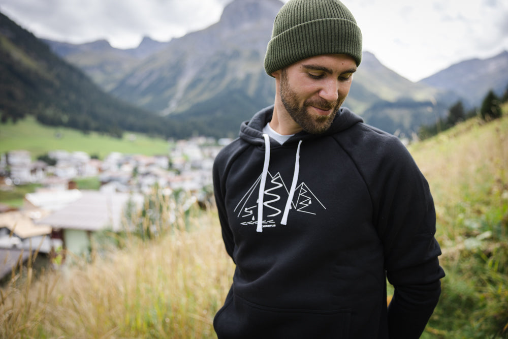 k-stle-hoody-mountain-men-kapuzenpullover-schwarz image 4
