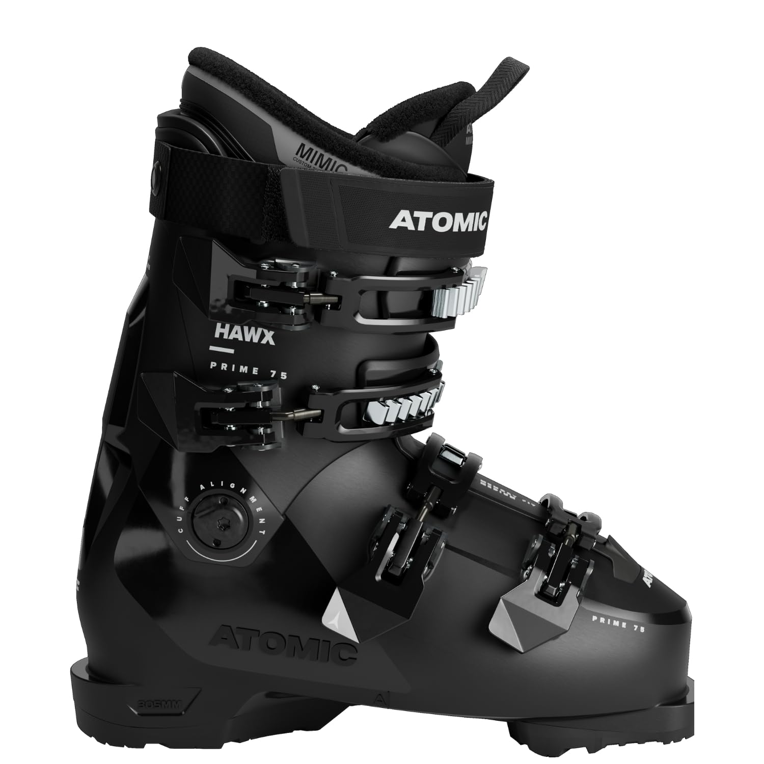 atomic-hawx-prime-75-skischuhe-schwarz-silber-100-mm-75-flex image 1