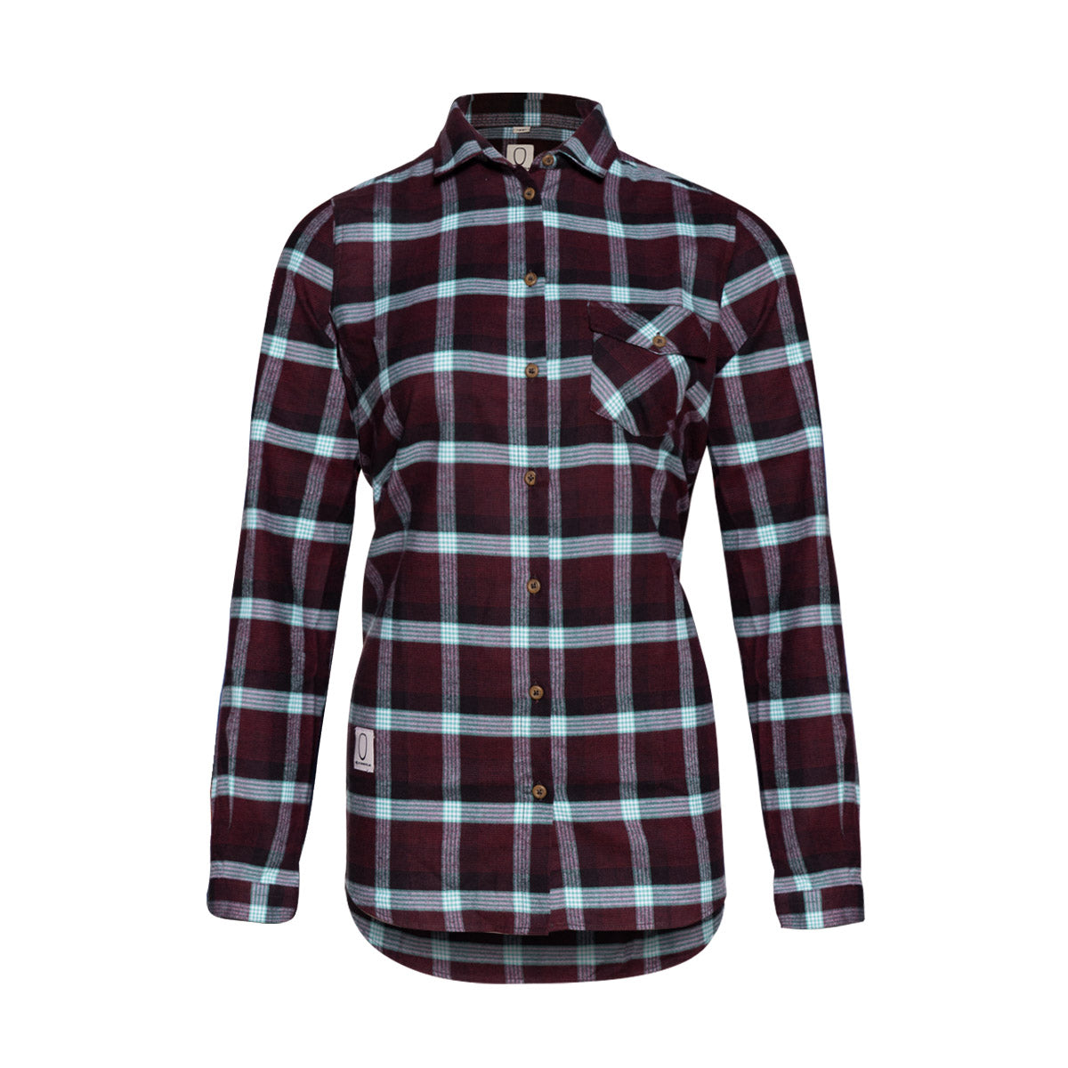 k-stle-flannel-shirt-long-damen-flanellhemd image 1