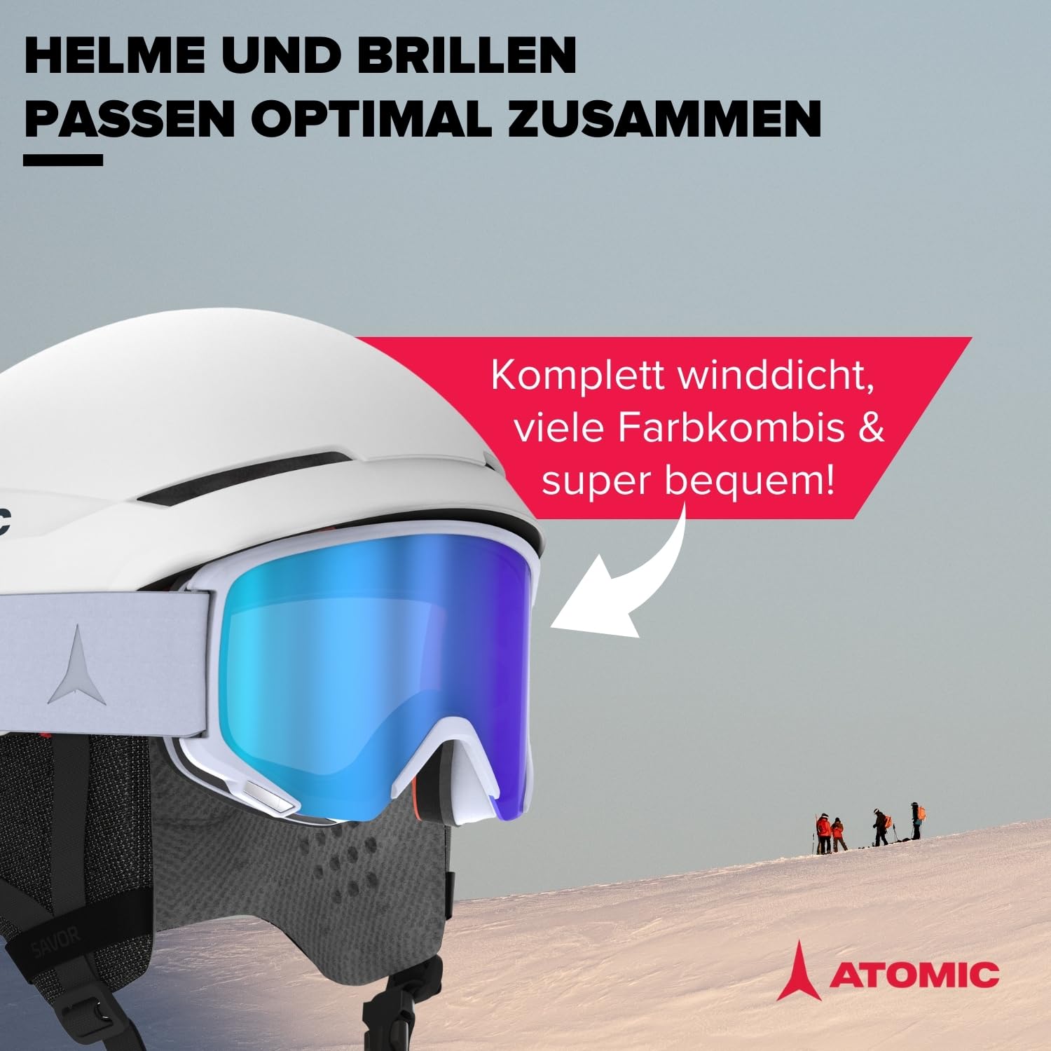 atomic-savor-skihelm-rot-rot-all-mountain-mit-aircon-bel-ftung image 3