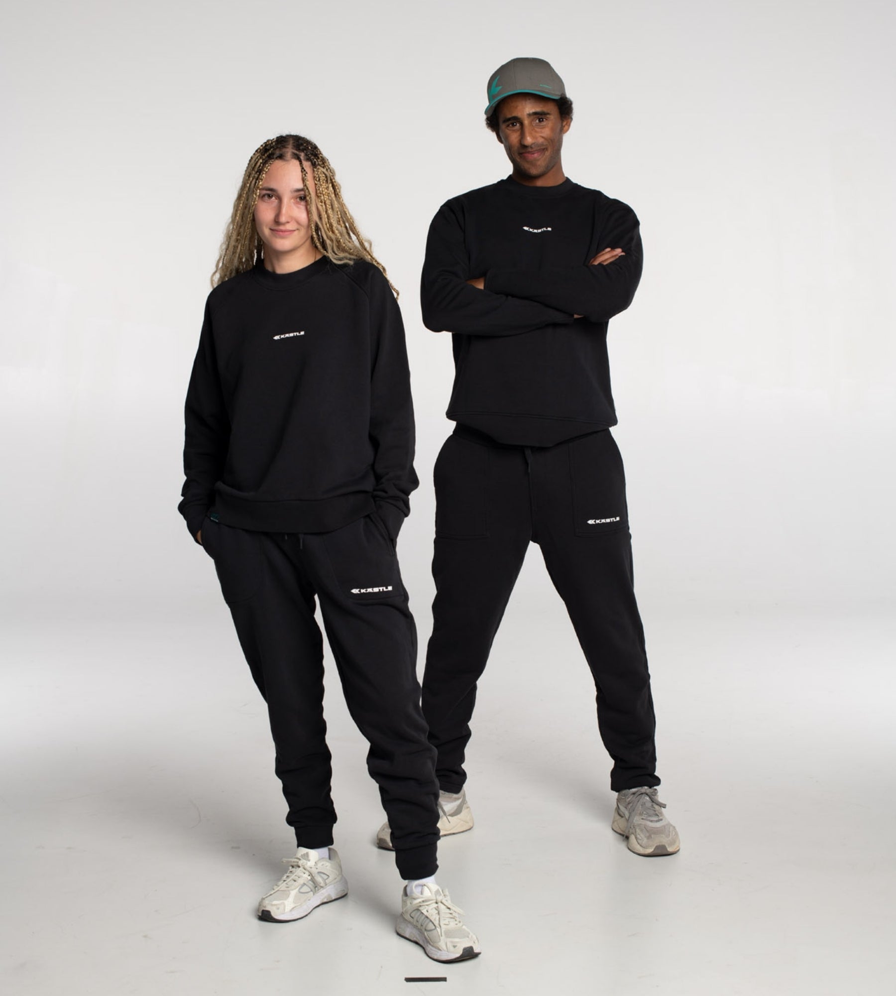 k-stle-moonless-sweat-men-sweatshirt-baumwolle-dunkelgrau image 3