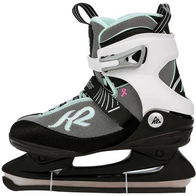 k2-alexis-speed-ice-damen-schlittschuhe-schwarz-wei-mint image 1