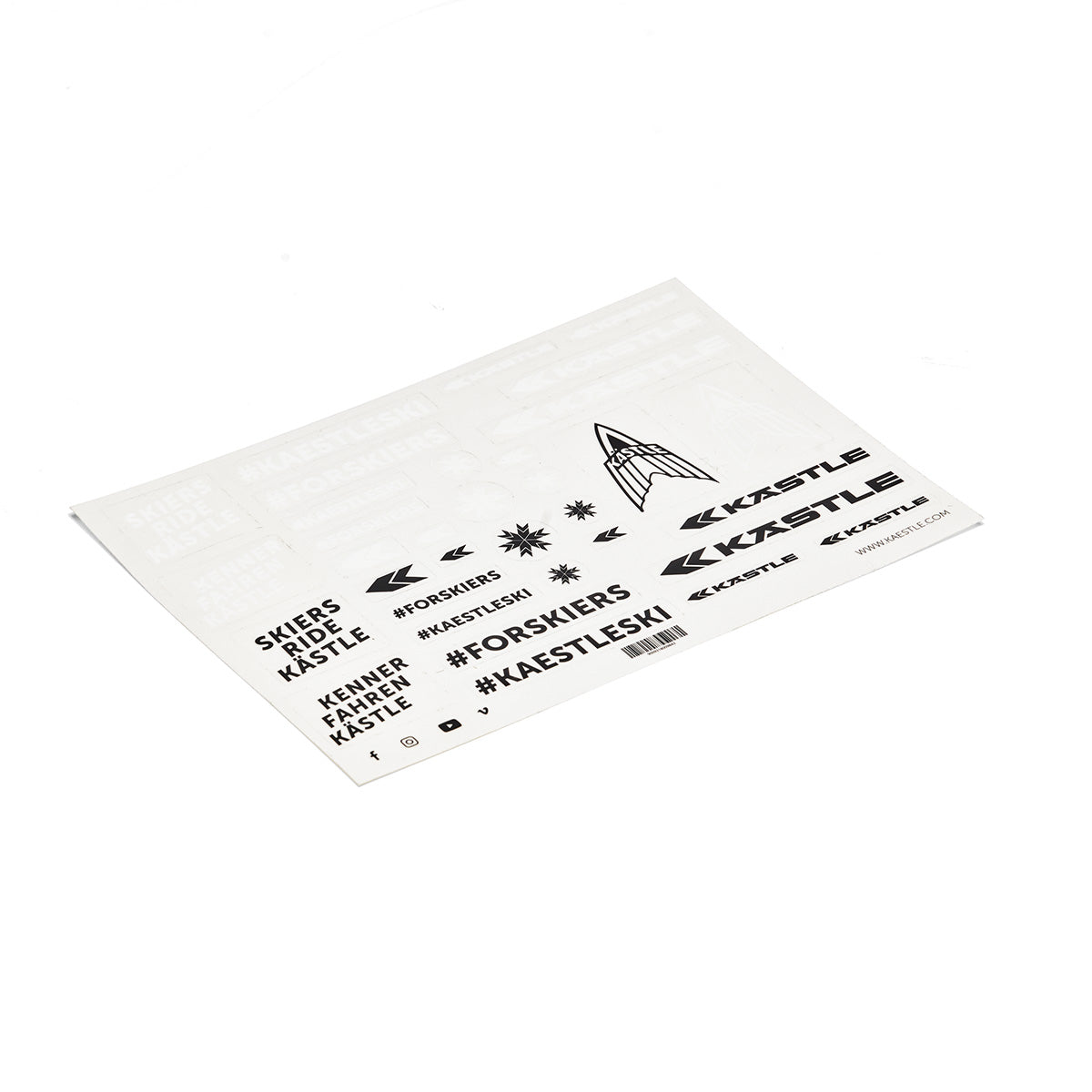 k-stle-sticker-sheet-mit-34-stickern-schwarz-wei image 1