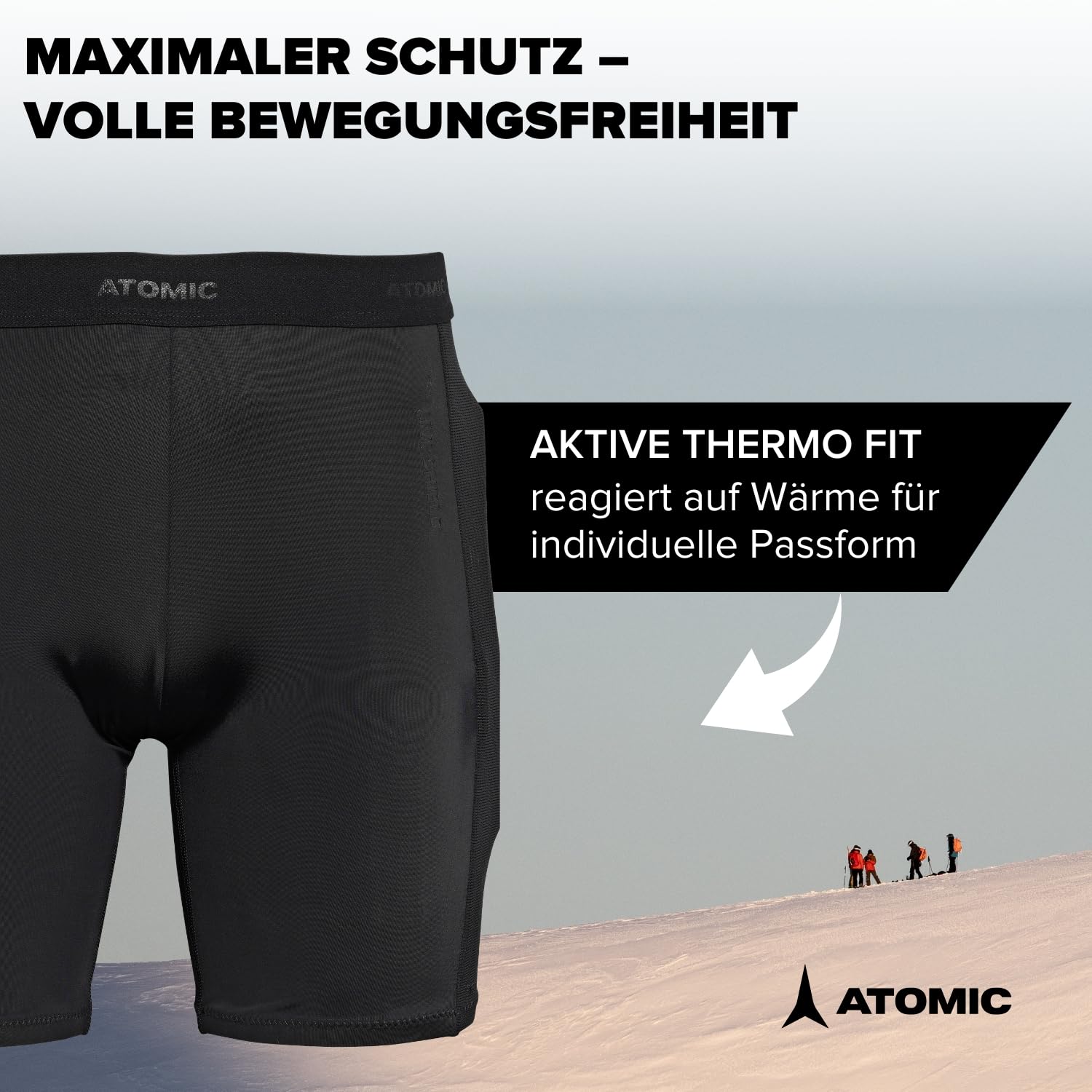 atomic-live-shield-shorts-ski-protektorhose-mit-stei-beinschutz image 3