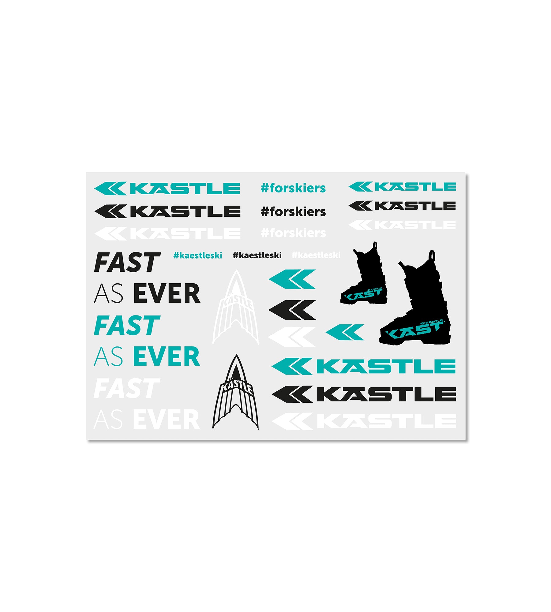 k-stle-sticker-sheet-2-0-sticker-set-mint-schwarz-wei image 1