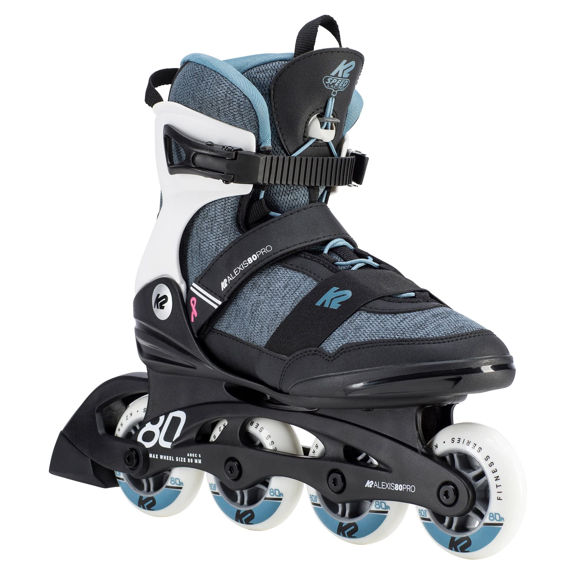 k2-alexis-80-pro-inline-skates-damen-fitness-skates-mit-speed-lacing image 5