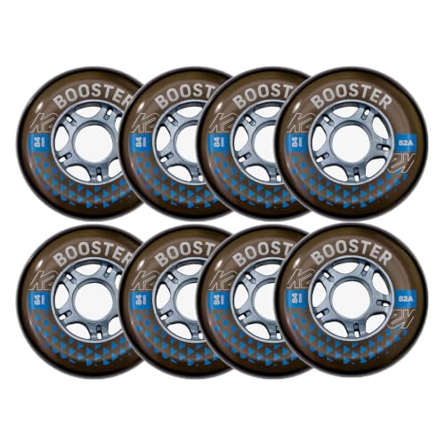 k2-booster-84-mm-82a-rollen-8er-pack-mit-ilq-7-kugellagern-schwarz image 3