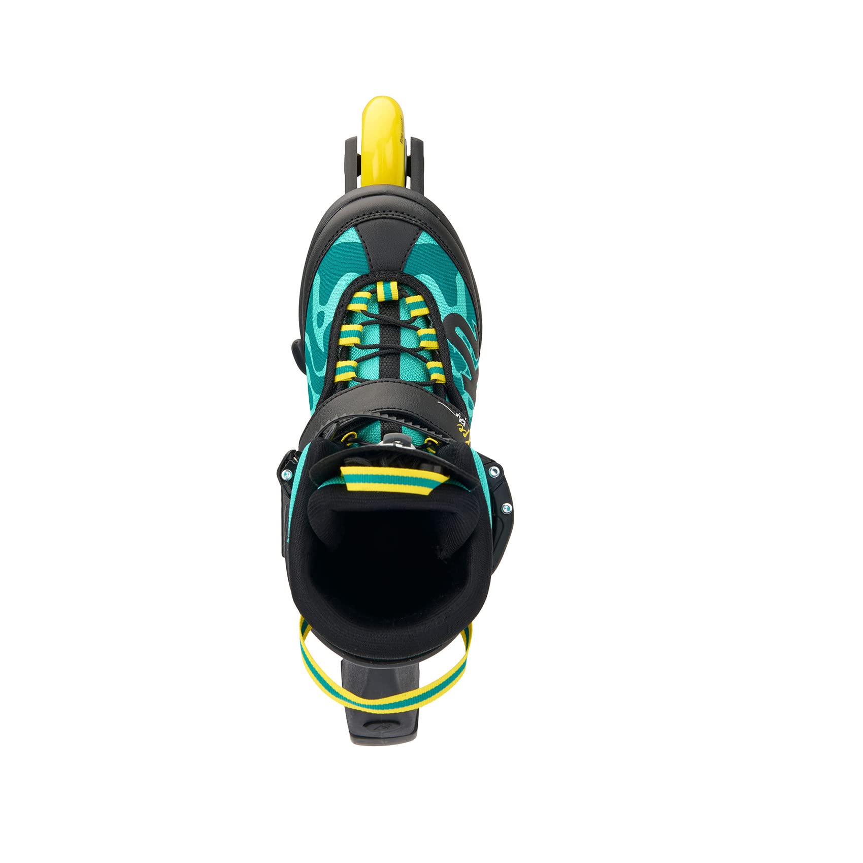 k2-marlee-pro-kinder-inline-skates-2025-green-yellow-gr-enverstellbar image 5