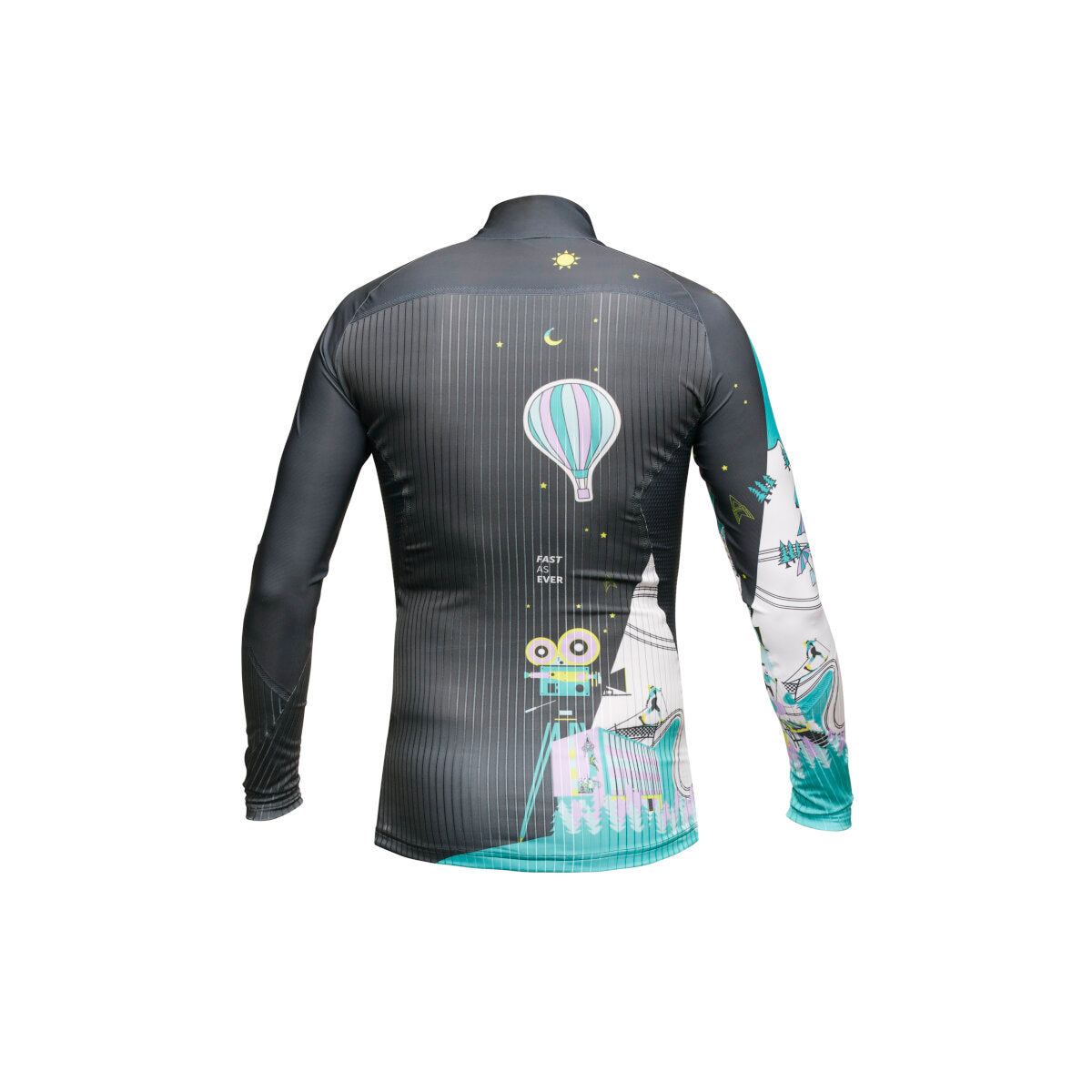 k-stle-nordic-funky-race-shirt-men-zip-langlauf-raceshirt-im-funky-design image 2