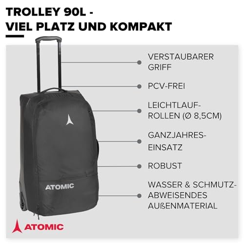 atomic-trolley-90l-reisetasche-mit-rollen-schwarz image 8