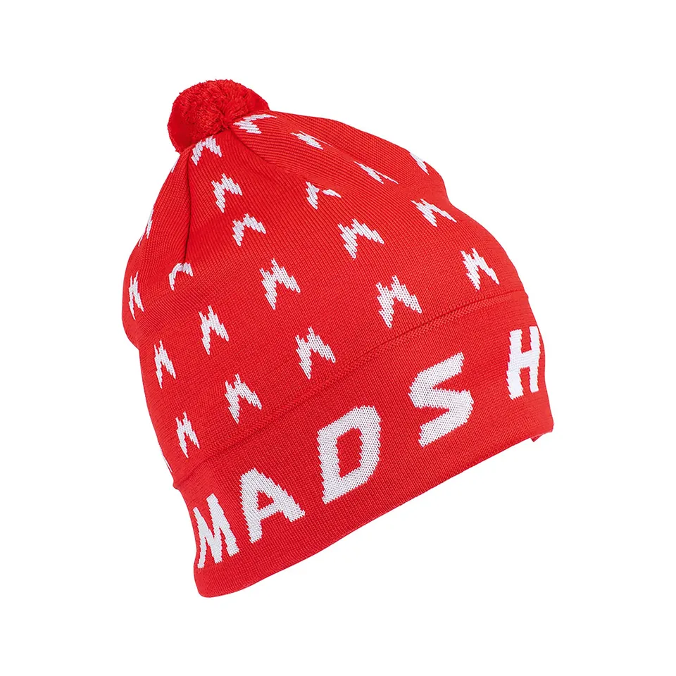 k2-madshus-logo-beanie-m-tze-rot-einheitsgr-e image 1