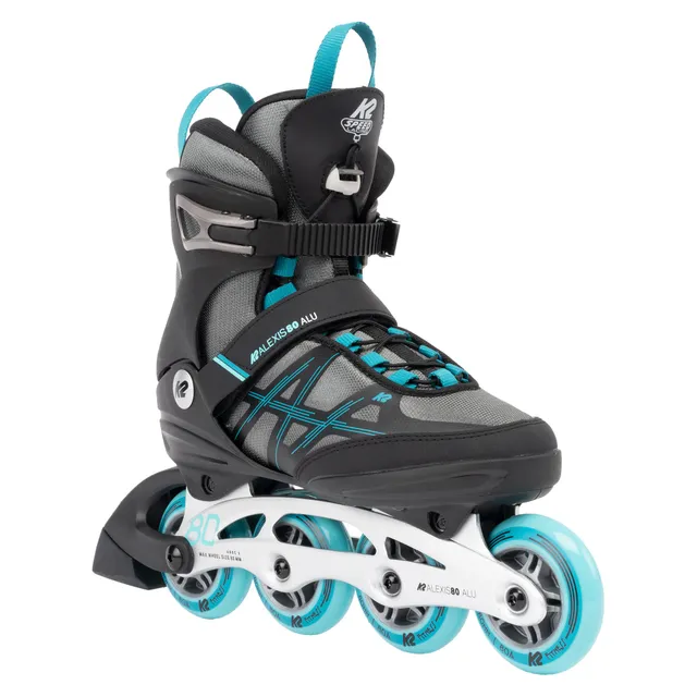 k2-alexis-80-alu-inline-skate-grey-cyan image 1