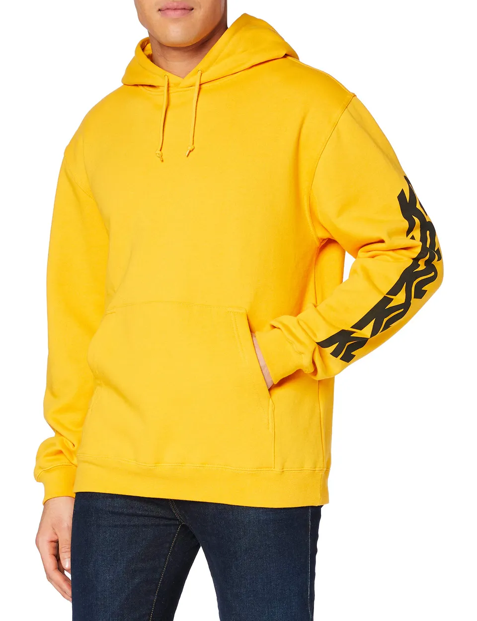 k2-chain-logo-pullover-unisex-gold-gr-l-100-cotton image 1