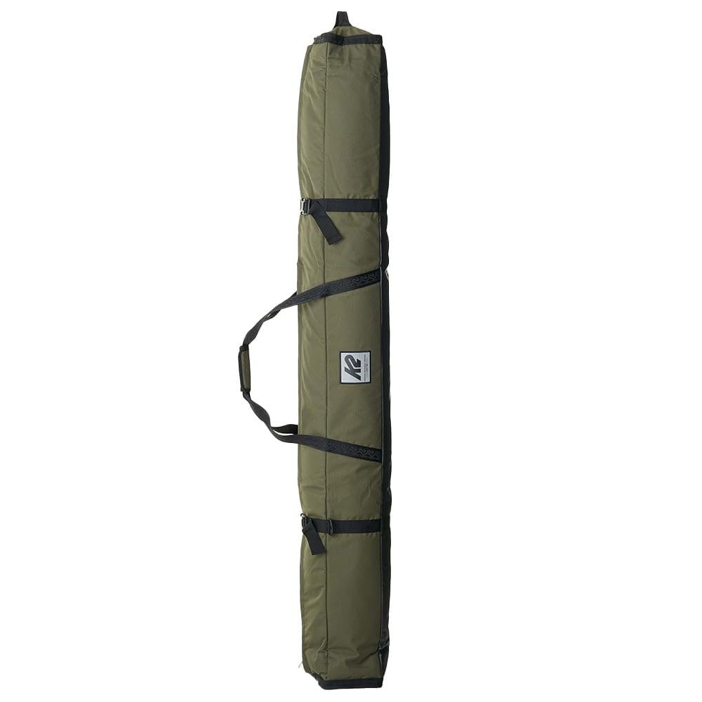 k2-double-padded-ski-bag-skitasche-mlt-green-195-cm image 1