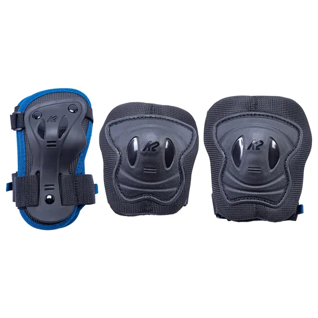 k2-raider-pro-schonerset-2025-blue-knie-ellenbogen-und-handgelenkschoner-kinder image 1