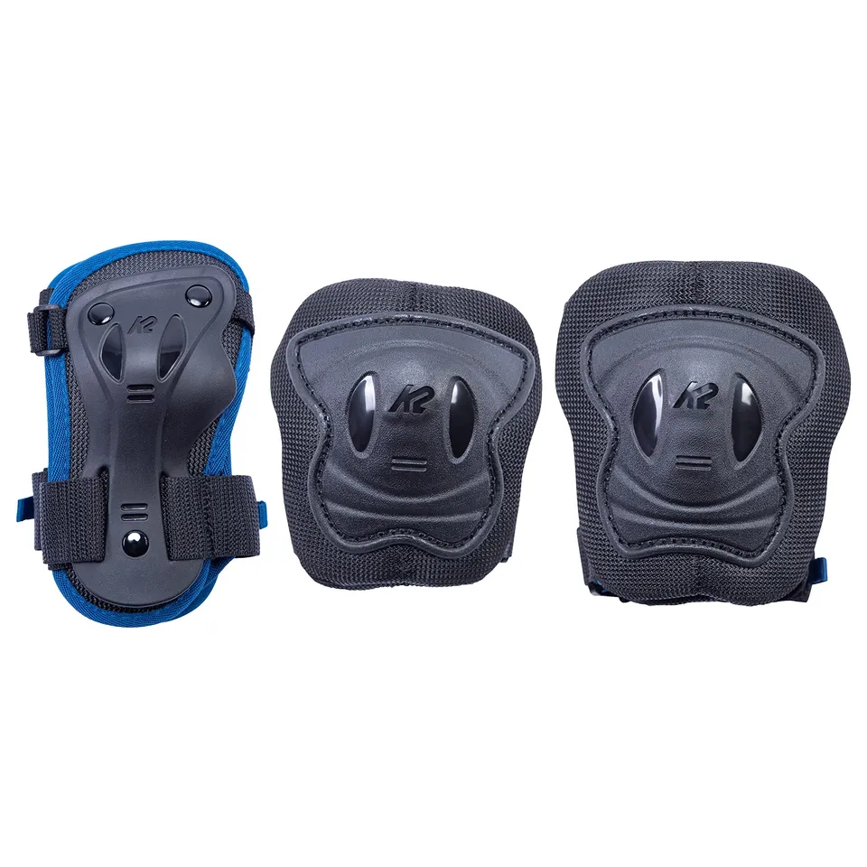 k2-raider-pro-schonerset-2025-blue-knie-ellenbogen-und-handgelenkschoner-kinder image 1