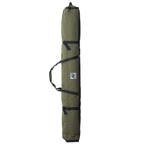 k2-double-padded-ski-bag-skitasche-mlt-green-195-cm image 2