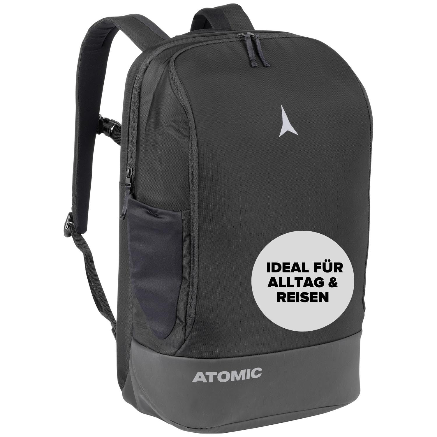 atomic-travel-pack-rucksack-schwarz-17-zoll-laptopfach-schuhfach image 1