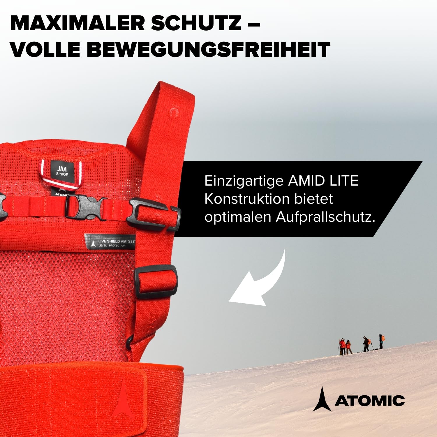 atomic-live-shield-jr-kinder-protektorenweste-mit-3-lagigem-multi-density-schaum image 3