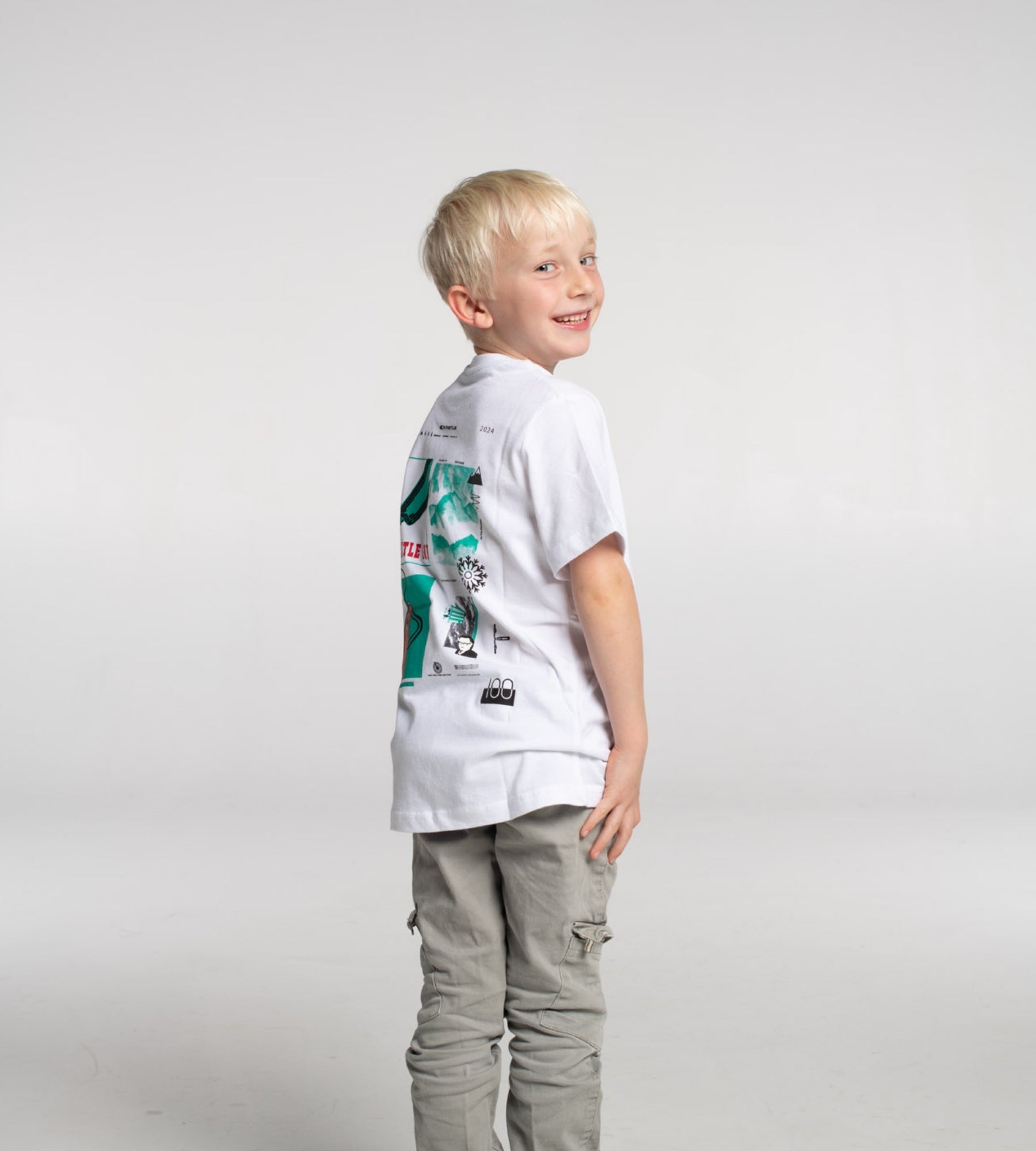 k-stle-logo-t-100-kids-kinder-t-shirt image 3